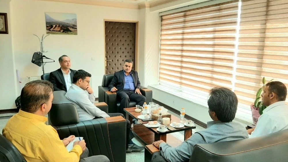 دیدار مهندس جعفریان با رئیس اداره امور عشایر گرمسار